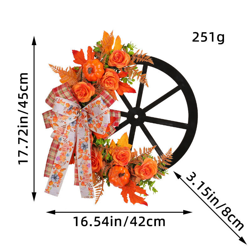 Thanksgiving Garland | Harvest Festival Door Hanging Decoration