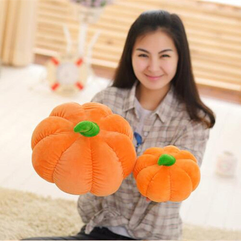 Halloween Pumpkin Plush Cushion | Soft Pillow Toy & Home Decoration