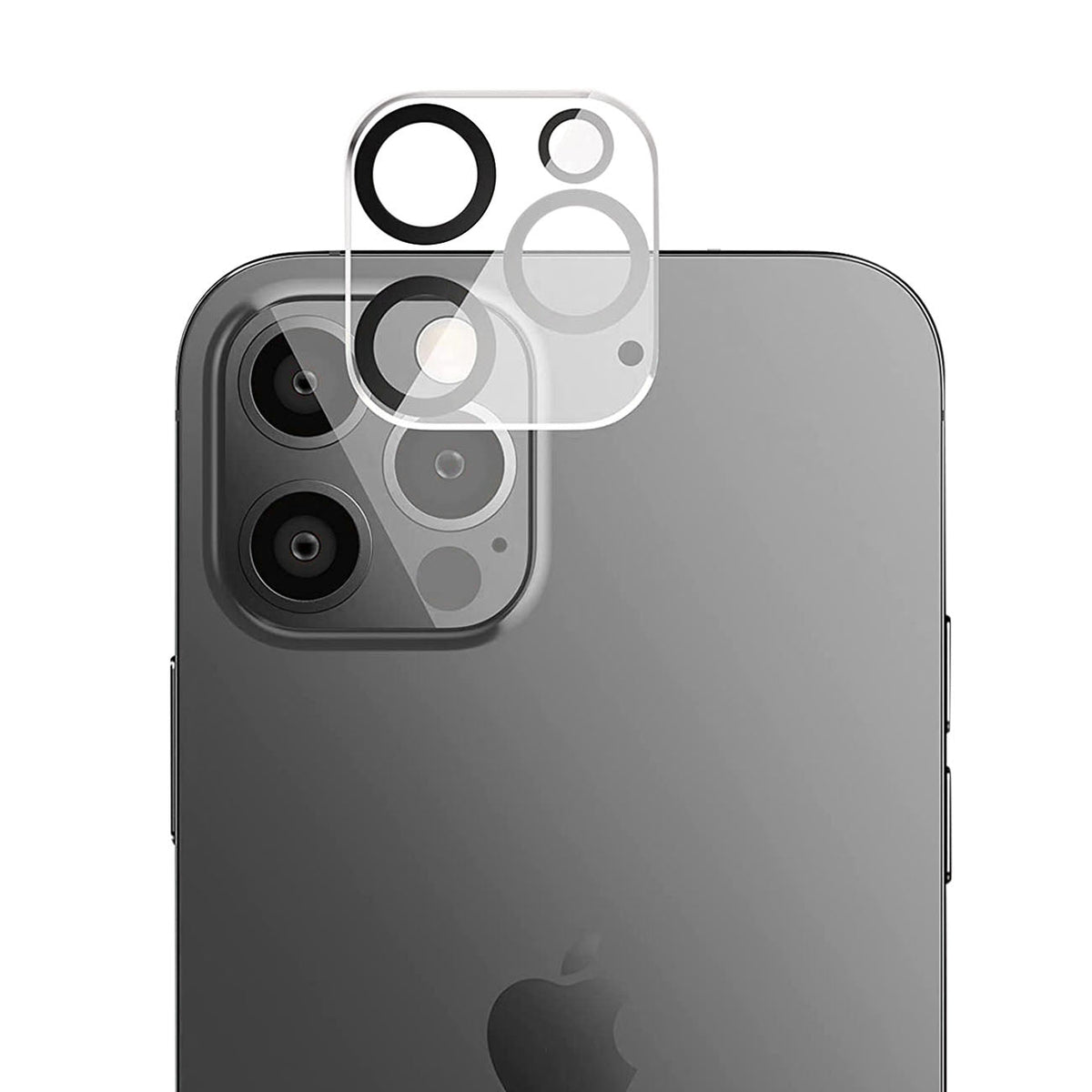 iPhone 16 Pro Compatible SCP25B-IPH16PRO-16PROMAXSL Camera Protector for iPhone 16 Pro/16 Pro Max in Silver - Ultra-Slim Protection by