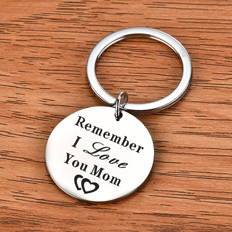 Stainless Steel Keychain | Elegant Thanksgiving Gift Accessory