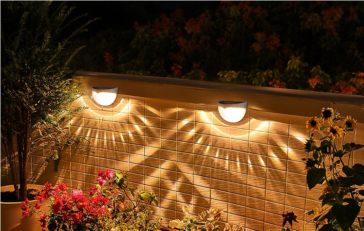 New Solar Light and Shadow Effect Night Light