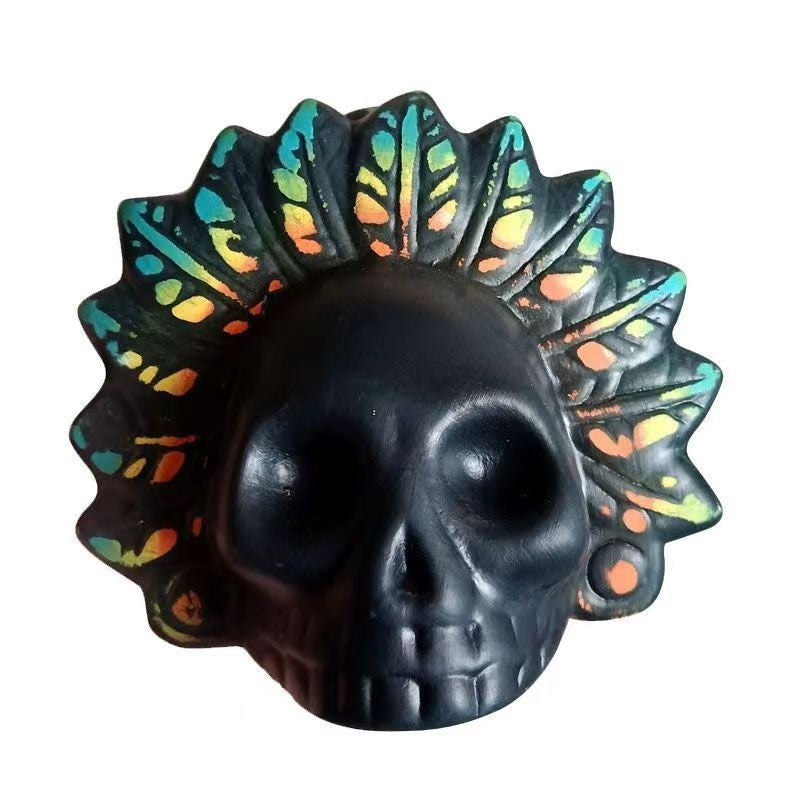Halloween Skull Death Whistle | Scream Ocarina Musical Accessory