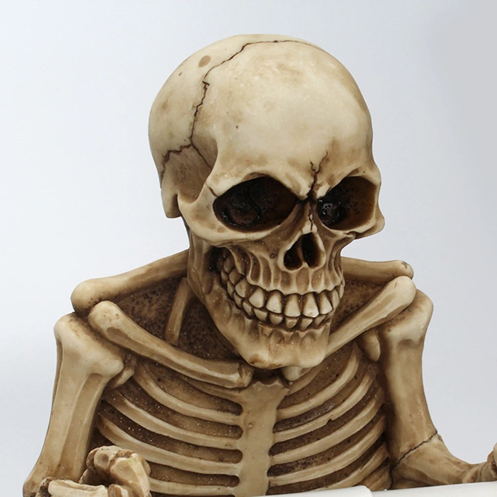 Skull Toilet Paper Holder