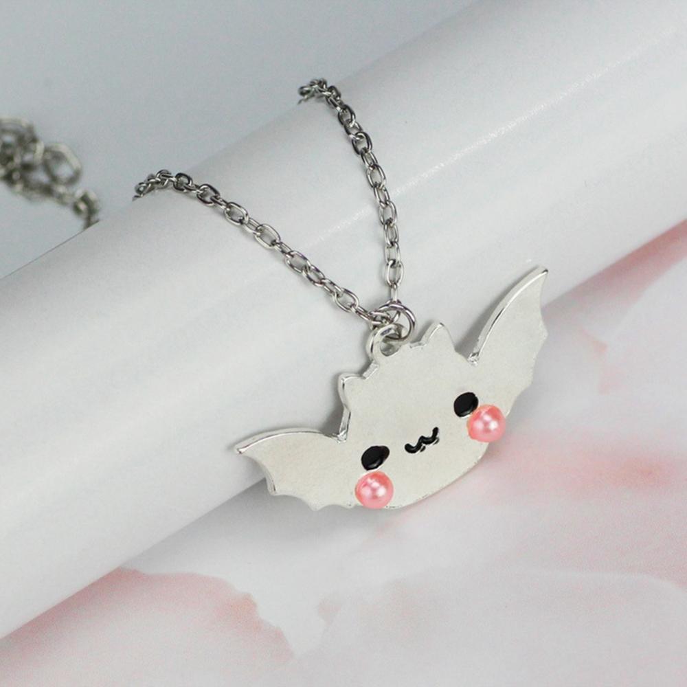 Mirror Bat Pendant | Shiny Halloween Kawaii Goth Lolita Jewelry