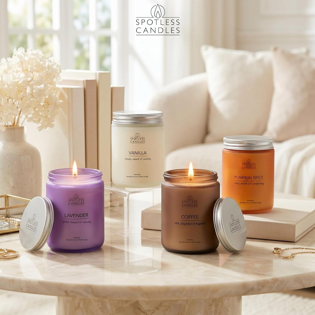 Luxury Scented Candle Gift Set for Women