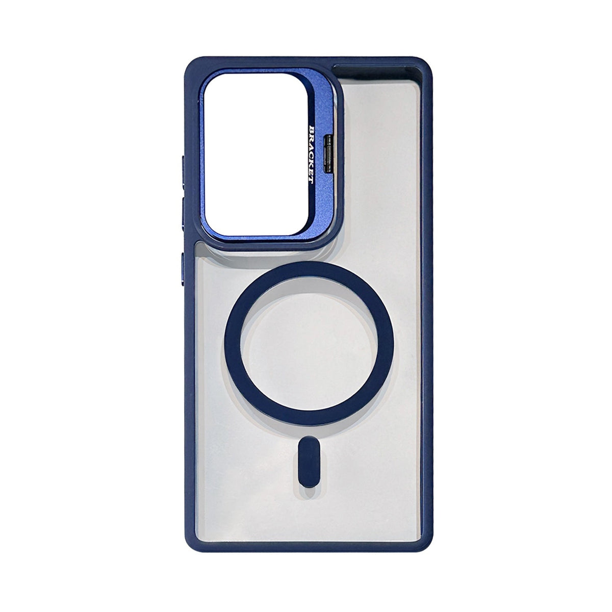 Magnetic Phone Case with Built-in Invisible Kickstand Compatible with Samsung Galaxy S25 ULTRA (PC70-SAMS25UBL) - Crystal Clear & Reliable