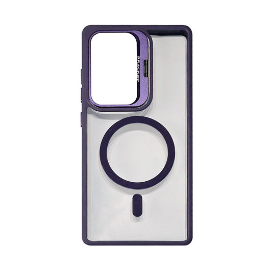 Magnetic Phone Case with Built-in Invisible Kickstand Compatible with Samsung Galaxy S25 （PC70-SAMS25PP) - Heavy Duty & Reliable