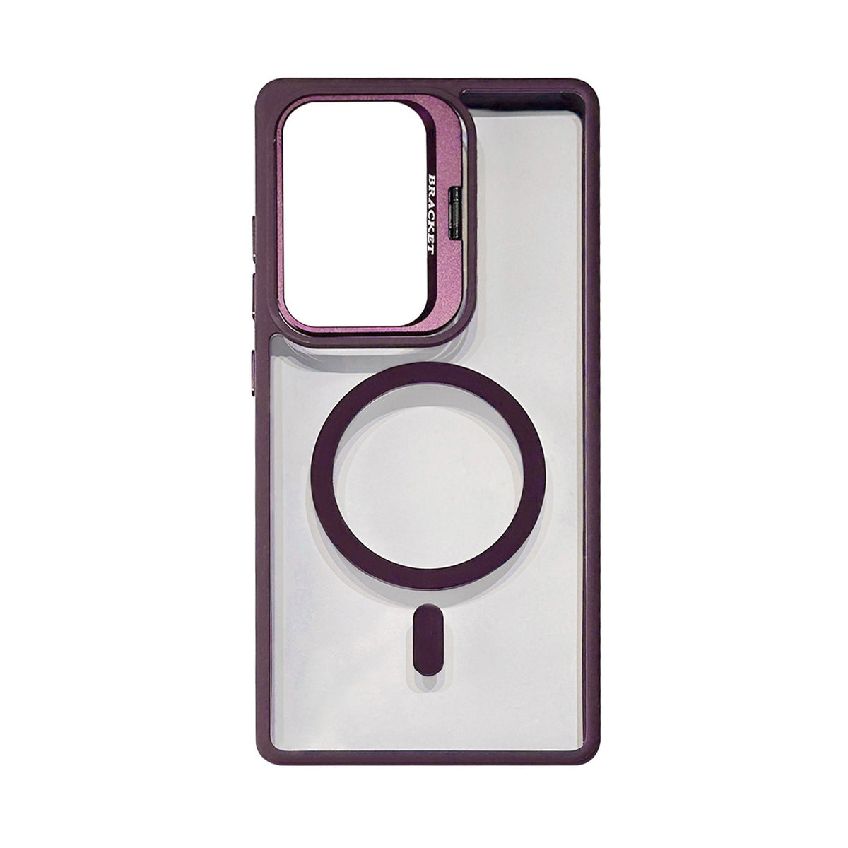 Magnetic Phone Case with Built-in Invisible Kickstand Compatible with Samsung Galaxy S25 ULTRA (PC70-SAMS25URD) - Durable & Reliable
