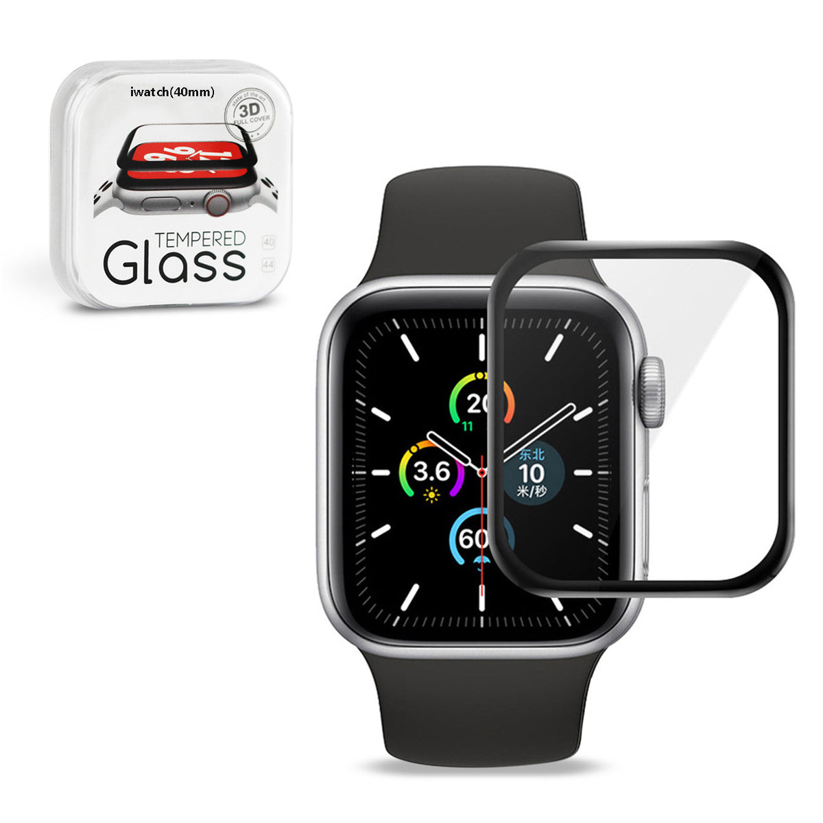 Apple Watch 40mm Series Super Durable Glass - Crystal Clear & Reliable