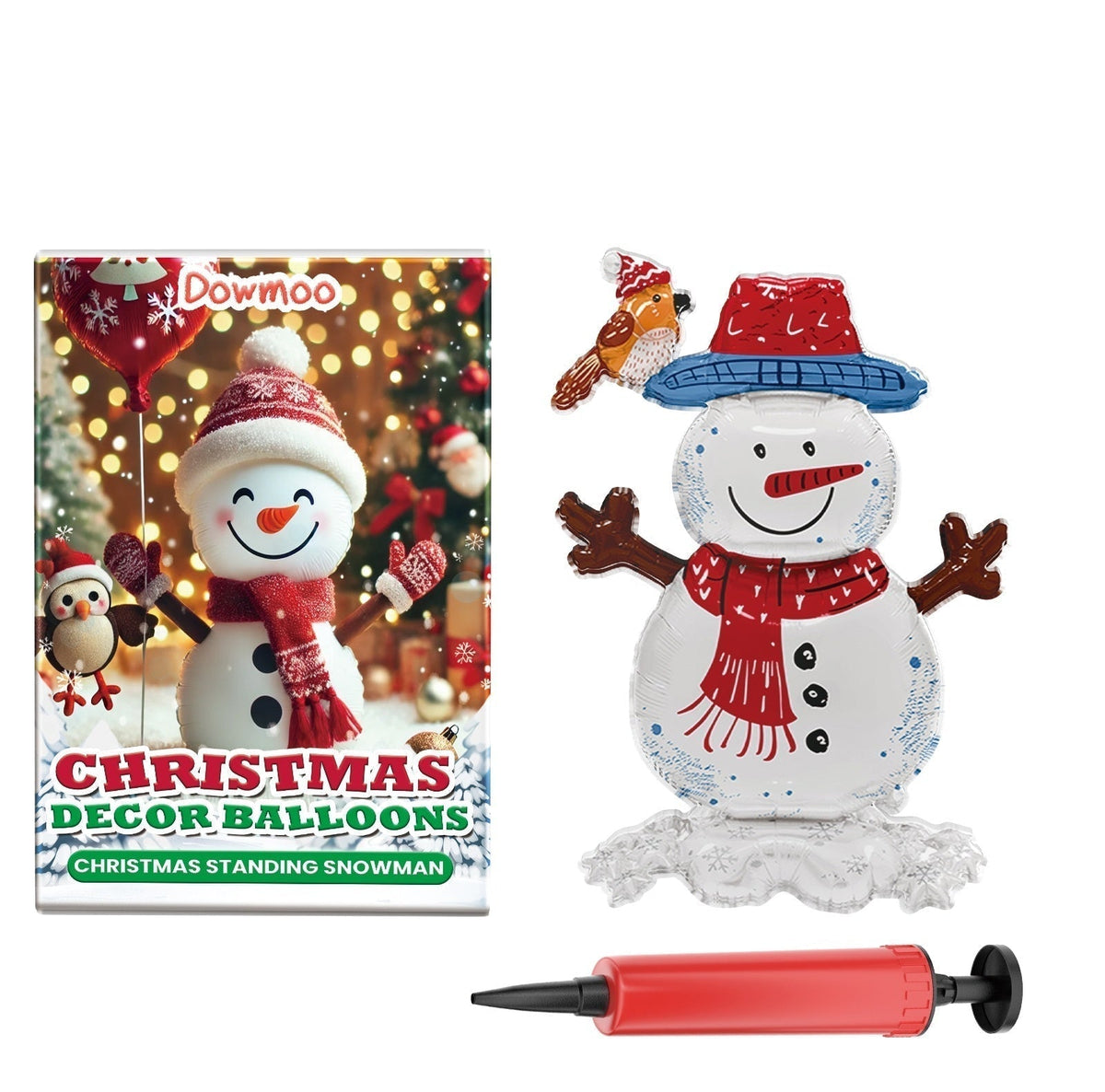 Christmas Snowman Balloons | Festive Holiday Party Decorations