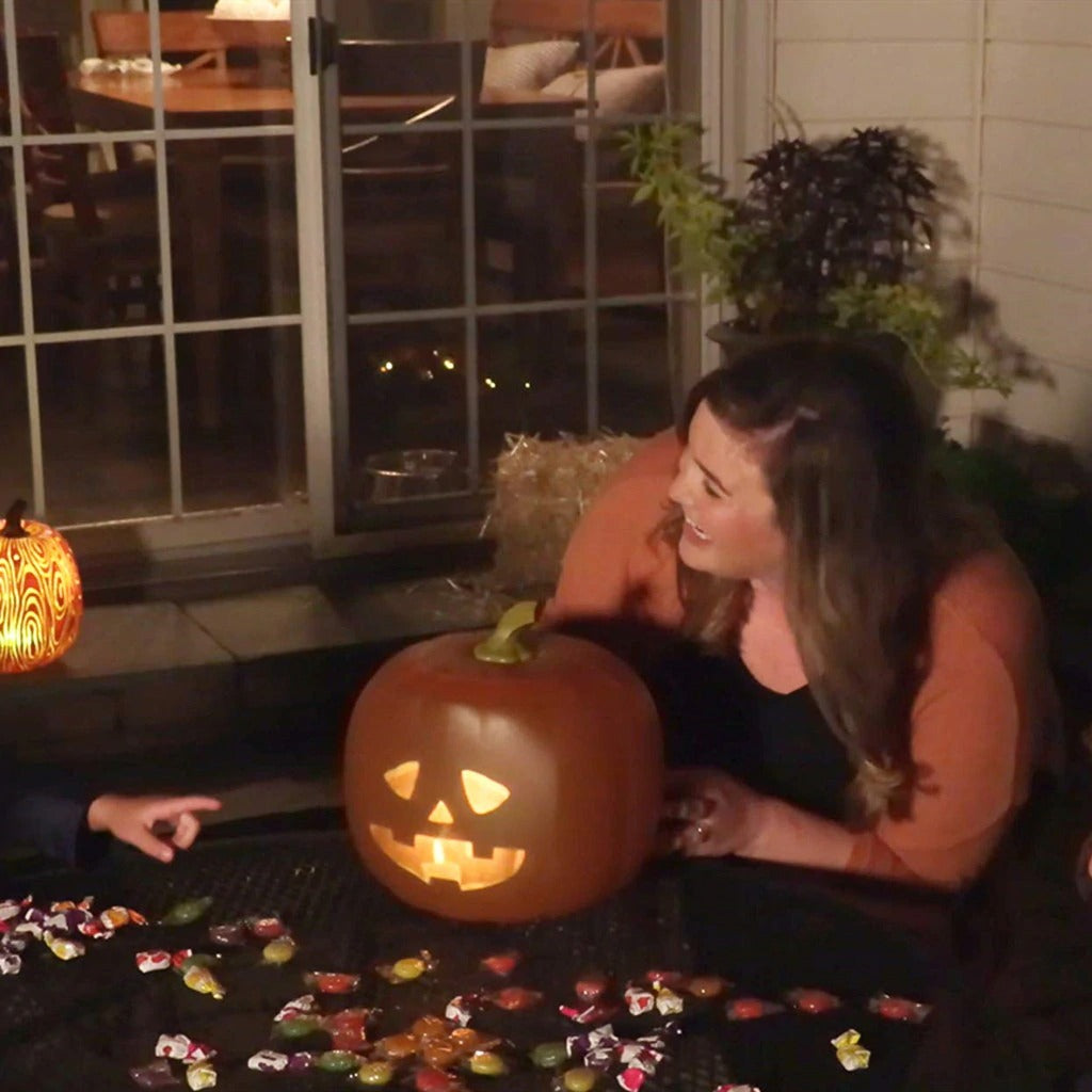 Halloween Talking Animated LED Pumpkin